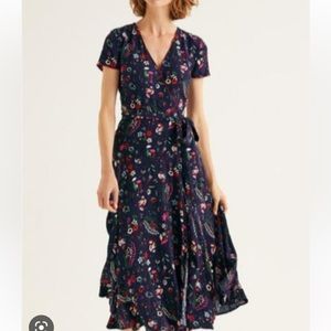 Boden wrap dress